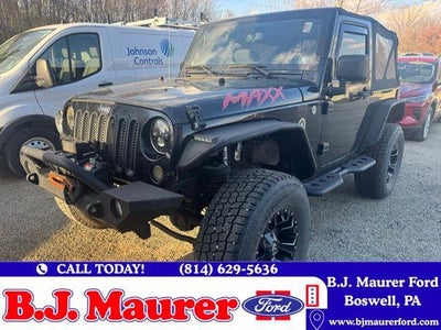 2012 Jeep Wrangler 4X4 Sport 2DR SUV