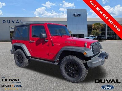 2016 Jeep Wrangler 4X4 Sport 2DR SUV