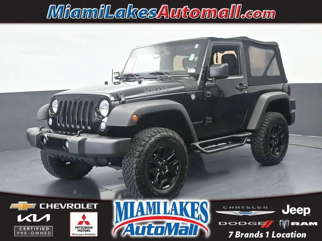 2017 Jeep Wrangler - $11,991