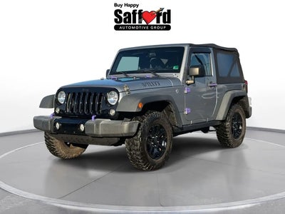 2016 Jeep Wrangler 4X4 Willys Wheeler 2DR SUV