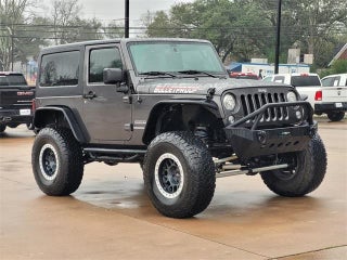 2017 Jeep Wrangler with Granite Crystal Metallic Clear Exterior