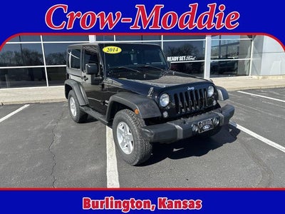 Photo of a 2014 Jeep Wrangler 4X4 Sport 2DR SUV for sale