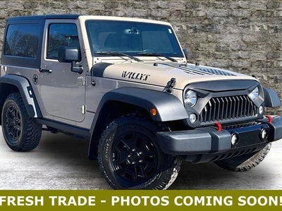 2016 Jeep Wrangler 4X4 Sport S 2DR SUV