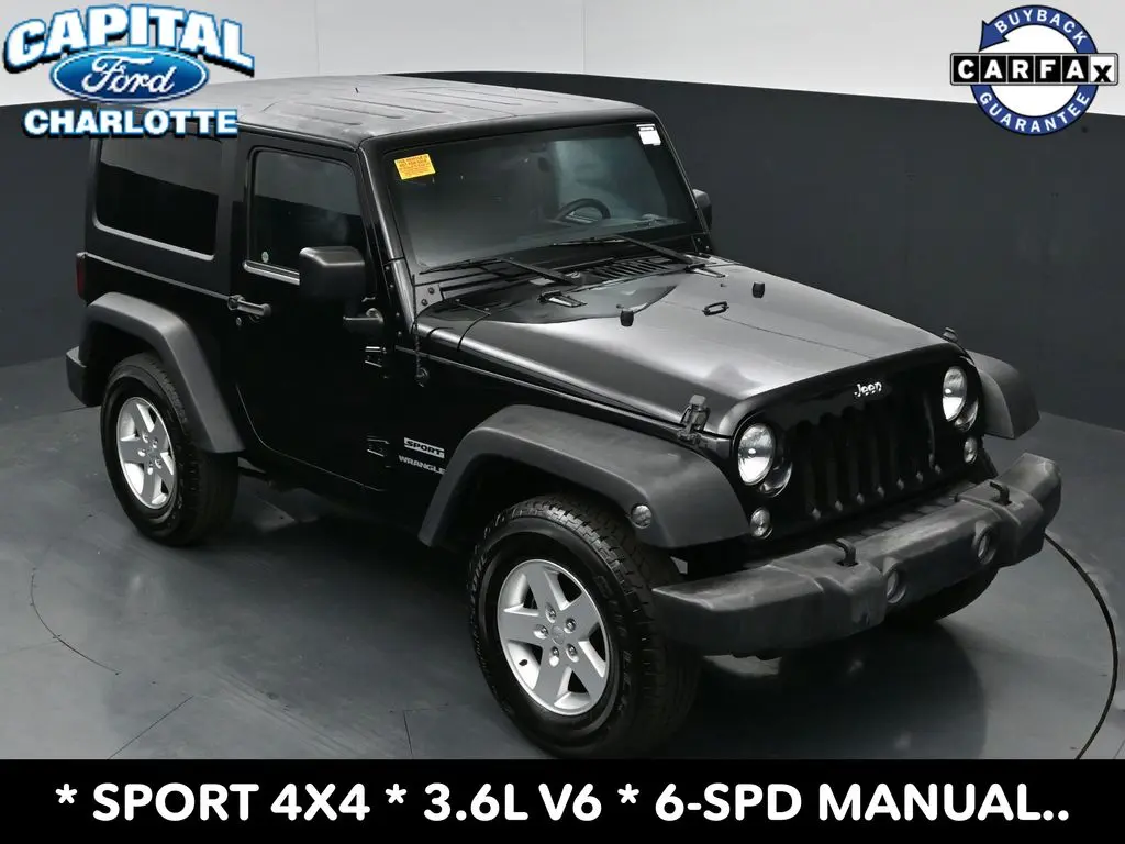 2017 Jeep Wrangler - $16,898