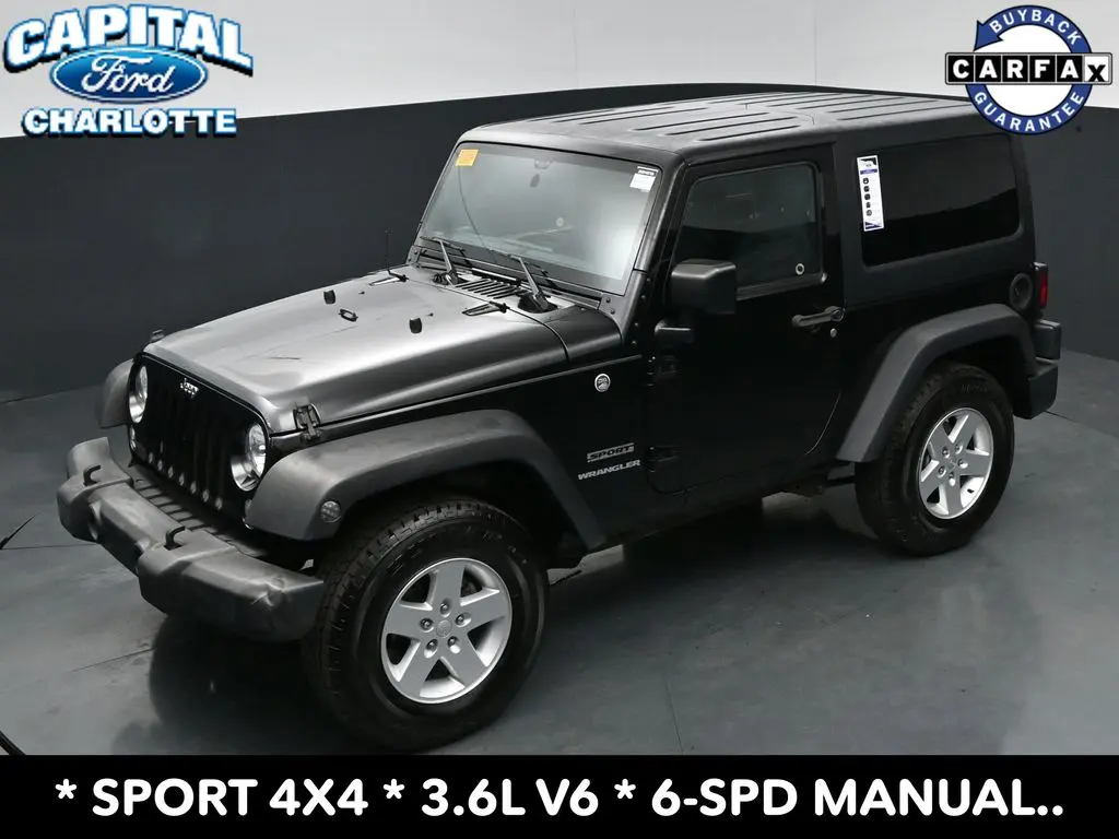 2017 Jeep Wrangler - $16,898