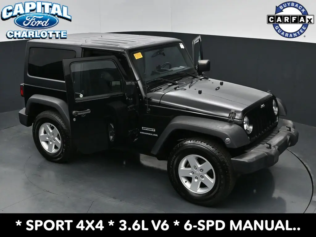 2017 Jeep Wrangler - $16,898