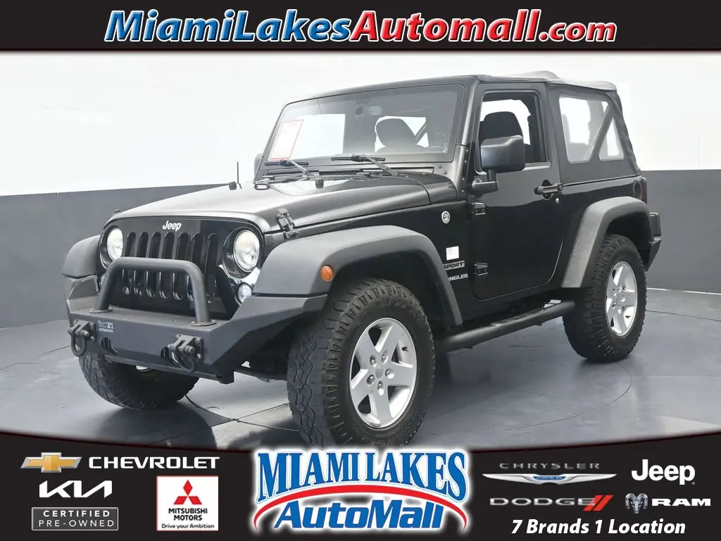 2017 Jeep Wrangler - $14,991