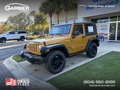 2014 Jeep Wrangler 4X4 Sport 2DR SUV