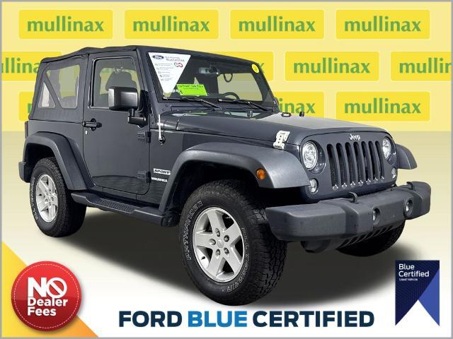 2017 Jeep Wrangler - $19,500
