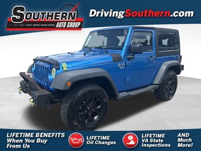2015 Jeep Wrangler 4X4 Sport 2DR SUV