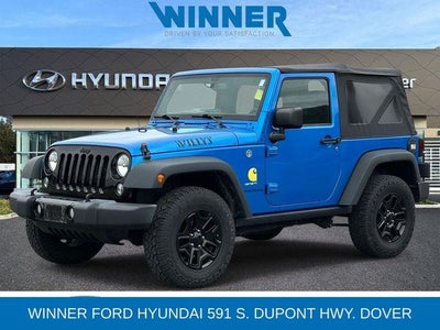 2016 Jeep Wrangler 4X4 Black Bear 2DR SUV