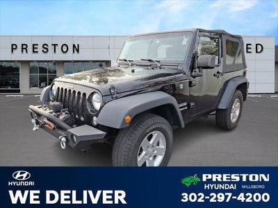 2017 Jeep Wrangler 4X4 Sport 2DR SUV
