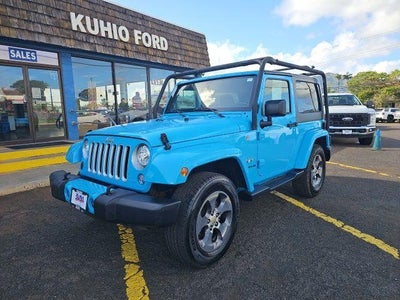 2017 Jeep Wrangler 4X4 Sahara 2DR SUV