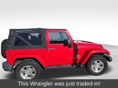 2012 Jeep Wrangler 4X4 Sahara 2DR SUV