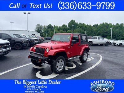 Photo of a 2012 Jeep Wrangler 4X4 Sahara 2DR SUV for sale