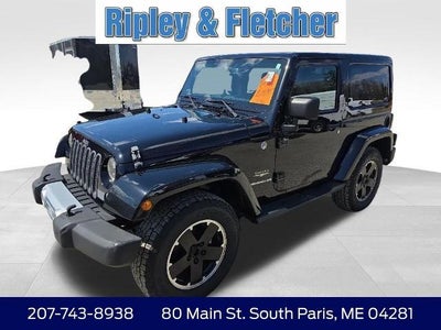 Photo of a 2014 Jeep Wrangler 4X4 Sahara 2DR SUV for sale