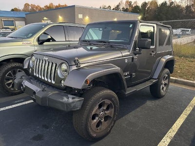 2016 Jeep Wrangler 4X4 Sahara 2DR SUV