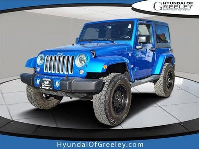 2016 Jeep Wrangler 4X4 Sahara 2DR SUV