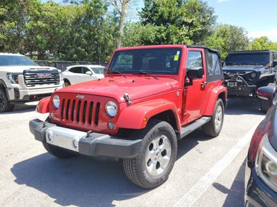 2014 Jeep Wrangler 4X4 Sahara 2DR SUV