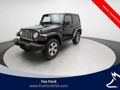 2017 Jeep Wrangler 4X4 Sahara 2DR SUV