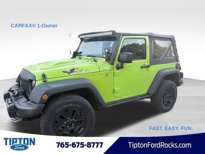2013 Jeep Wrangler 4X4 Sahara 2DR SUV