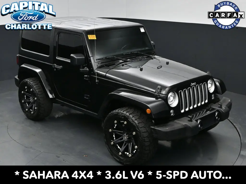 2017 Jeep Wrangler - $20,898