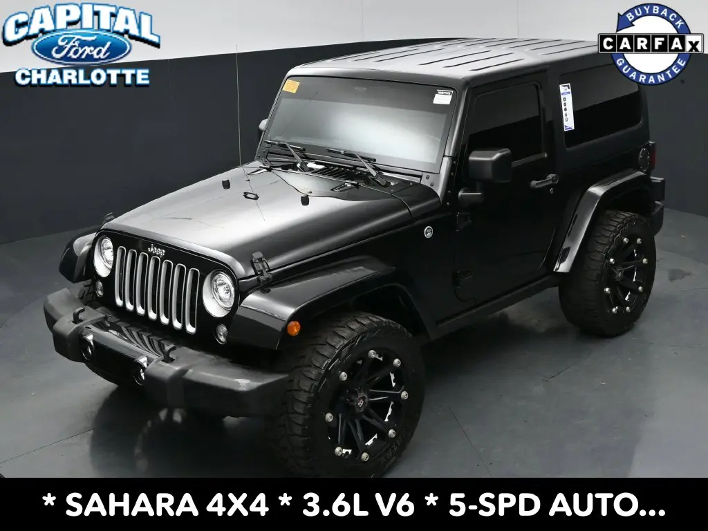 2017 Jeep Wrangler - $20,898