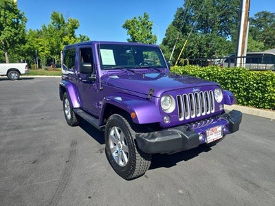 2017 Jeep Wrangler 4X4 Sahara 2DR SUV
