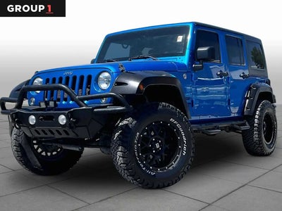 2015 Jeep Wrangler Unlimited 4X4 Sport 4DR SUV