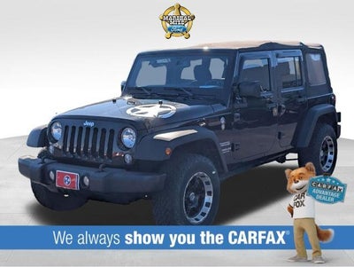 2016 Jeep Wrangler Unlimited 4X4 Sport 4DR SUV