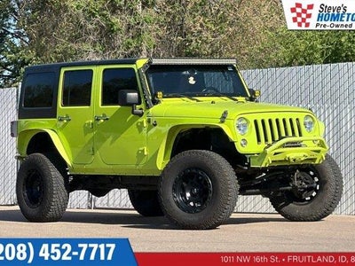 2016 Jeep Wrangler Unlimited 4X4 Sport S 4DR SUV