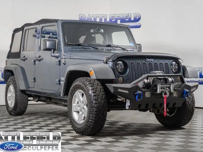 2017 Jeep Wrangler Unlimited 4X4 Sport 4DR SUV