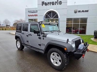 2018 Jeep Wrangler JK Unlimited 4X4 Sport 4DR SUV