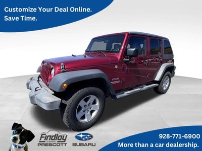 Photo of a 2012 Jeep Wrangler Unlimited 4X4 Sport 4DR SUV for sale