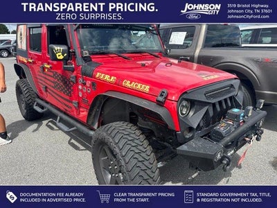 Photo of a 2014 Jeep Wrangler Unlimited 4X4 Sport 4DR SUV for sale