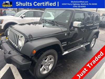 2015 Jeep Wrangler Unlimited 4X4 Sport 4DR SUV
