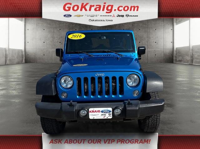 2016 Jeep Wrangler - $14,112