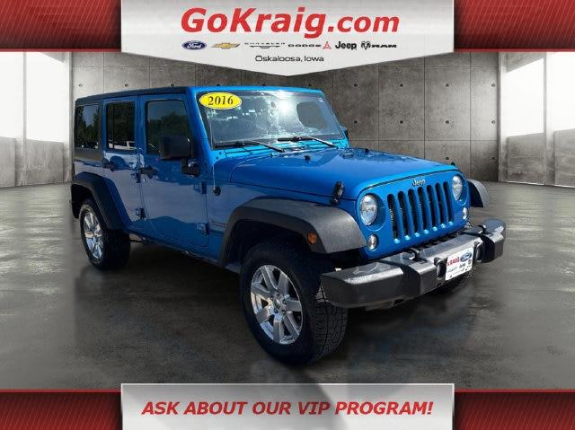 2016 Jeep Wrangler - $14,112