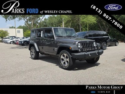 Photo of a 2016 Jeep Wrangler Unlimited 4X4 Sport S 4DR SUV for sale