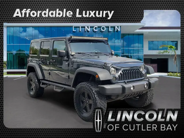 2017 Jeep Wrangler - $14,990