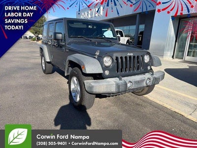 Photo of a 2017 Jeep Wrangler Unlimited 4X4 Sport 4DR SUV for sale
