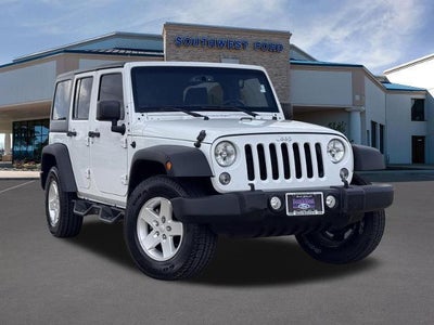 2018 Jeep Wrangler JK Unlimited 4X4 Sport 4DR SUV