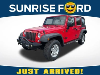 2018 Jeep Wrangler JK Unlimited 4X4 Sport 4DR SUV
