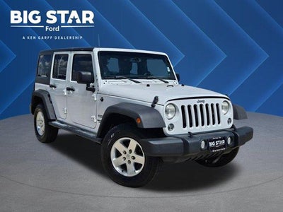 2014 Jeep Wrangler Unlimited 4X4 Sport 4DR SUV