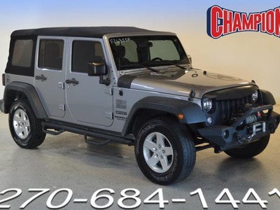 2016 Jeep Wrangler Unlimited 4X4 Sport 4DR SUV