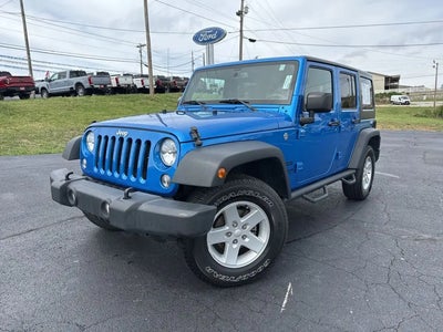 2016 Jeep Wrangler Unlimited 4X4 Sport S 4DR SUV