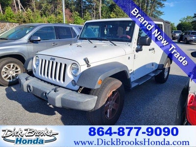 2017 Jeep Wrangler Unlimited 4X4 Sport 4DR SUV