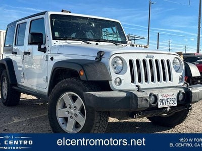 2018 Jeep Wrangler JK Unlimited 4X4 Sport 4DR SUV
