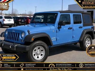 Photo of a 2018 Jeep Wrangler JK Unlimited 4X4 Sport 4DR SUV for sale