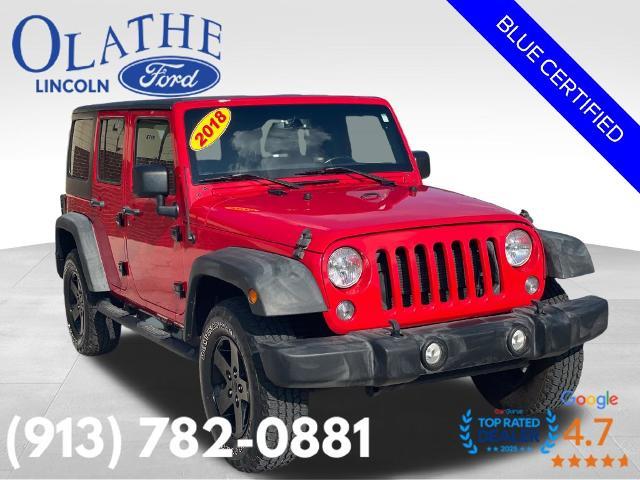 2018 Jeep Wrangler - $19,500